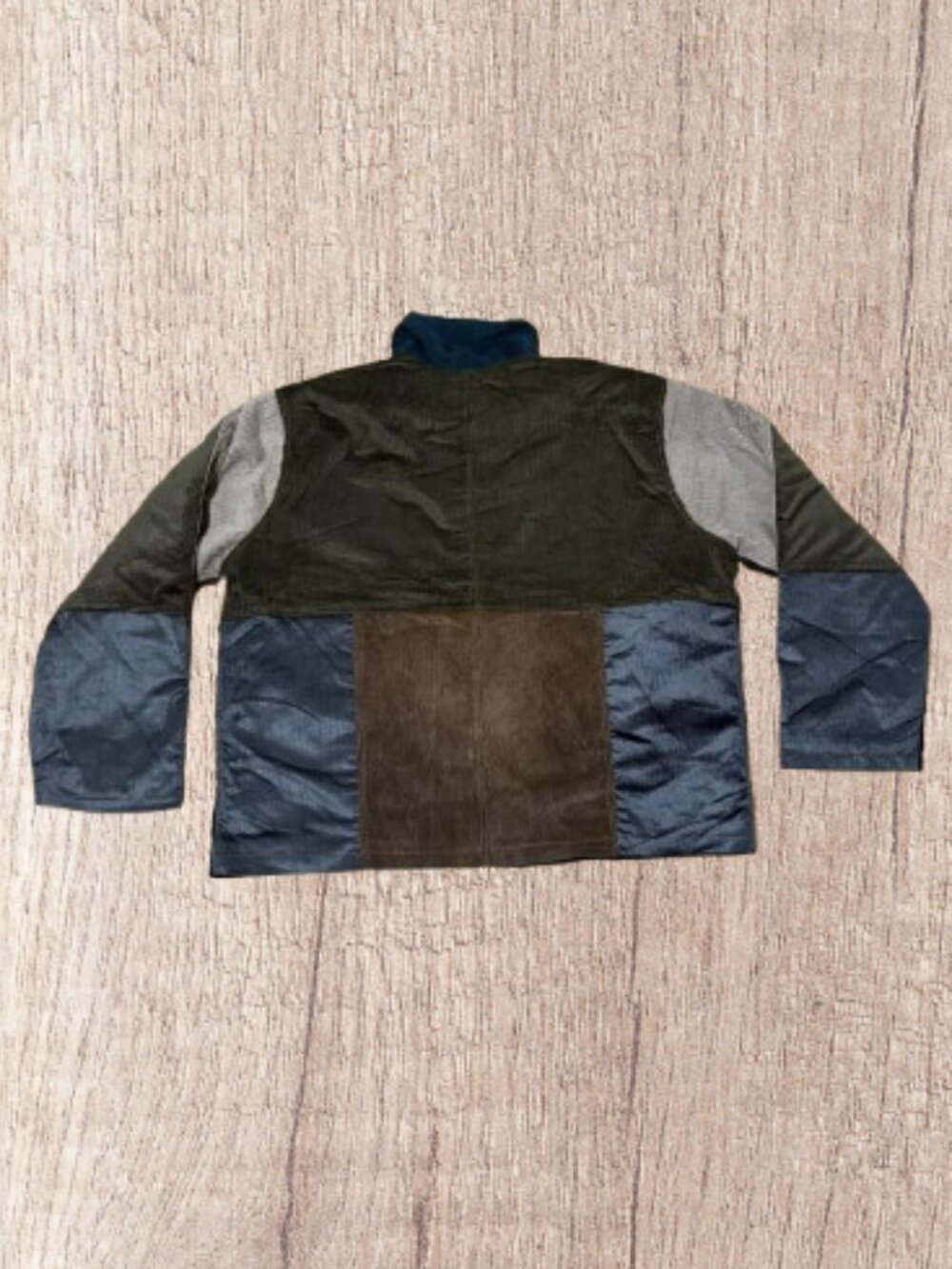 CARHARTT Patchwork Reworked Multicolor Zip Jacket - Picture 3 of 4